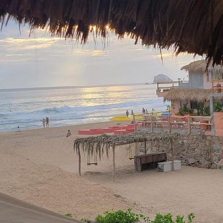 Restaurant Y Cabanas Chefy By Rotamundos Zipolite Eksteriør billede
