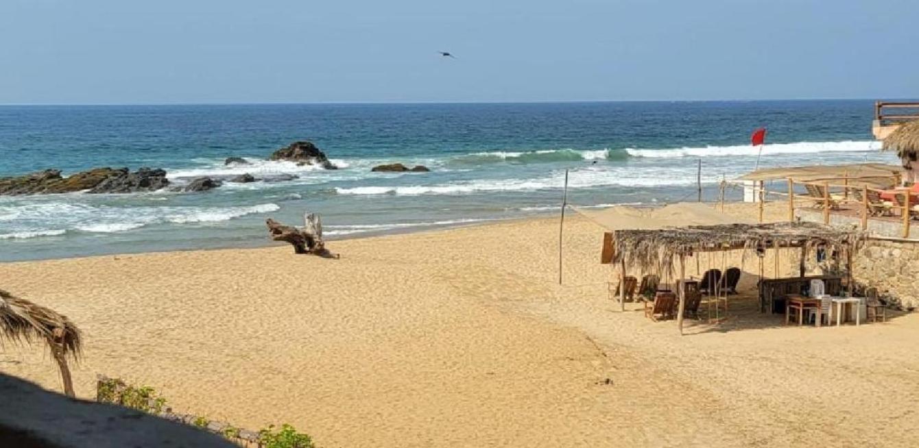 Restaurant Y Cabanas Chefy By Rotamundos Zipolite Eksteriør billede